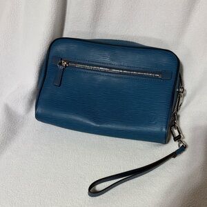 Louis Vuitton Navy Leather Interior